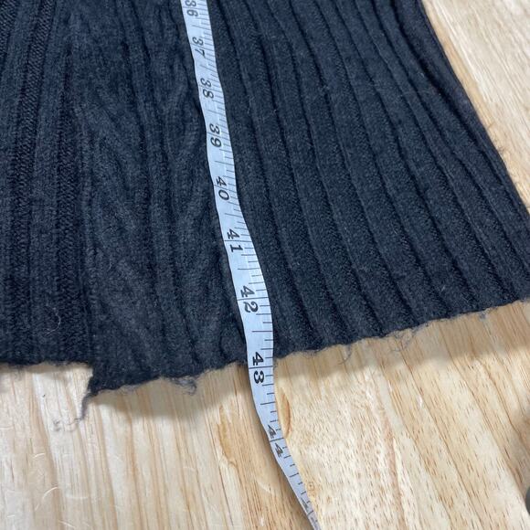 Toccin NY NWT Ribbed Open-front Bracelet-sleeve Whitney Topper Black Size XS/S - Picture 8 of 10